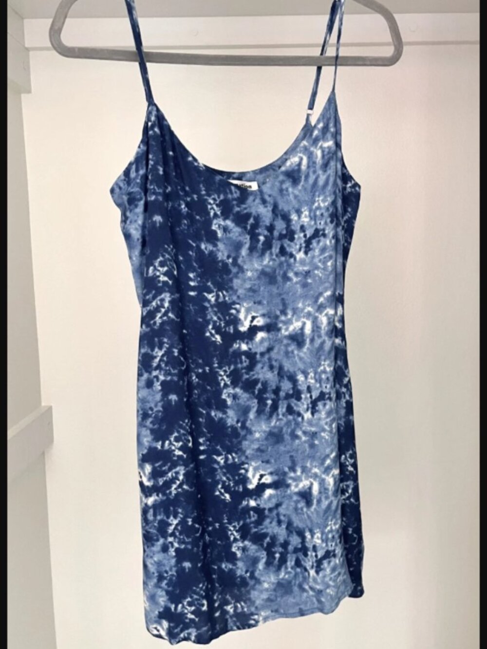 Reformation Blue Piscine Tie Dye Seville Mini Dress Dress - Picture 8 of 10